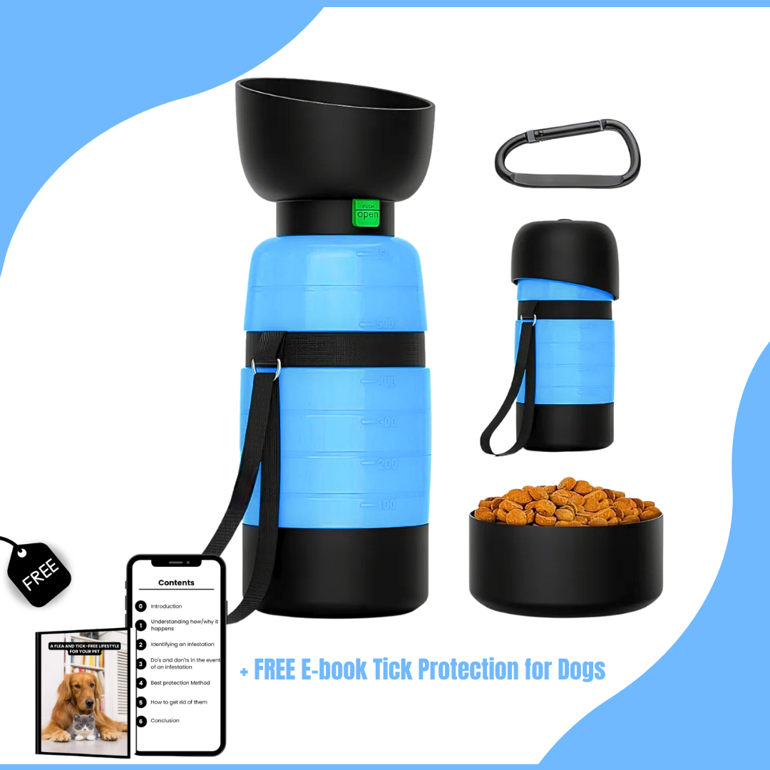 Puppsafe 3 in 1 dog water bottle